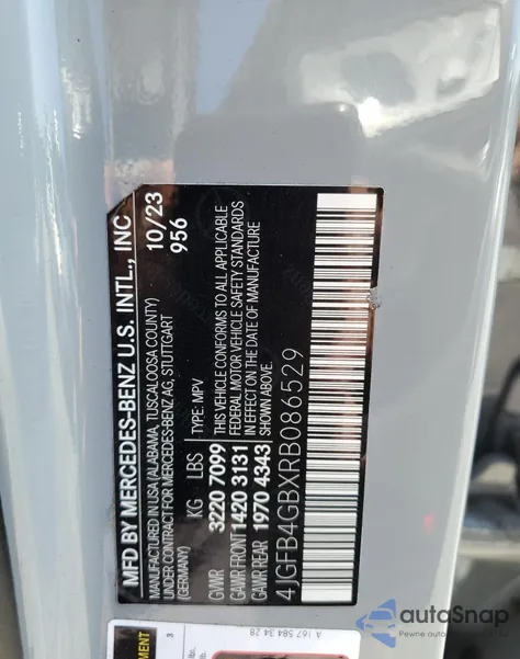 2024 Mercedes-Benz Gle 450E 4Matic from USA, damaged, VIN 4JGFB4GBXRB086529